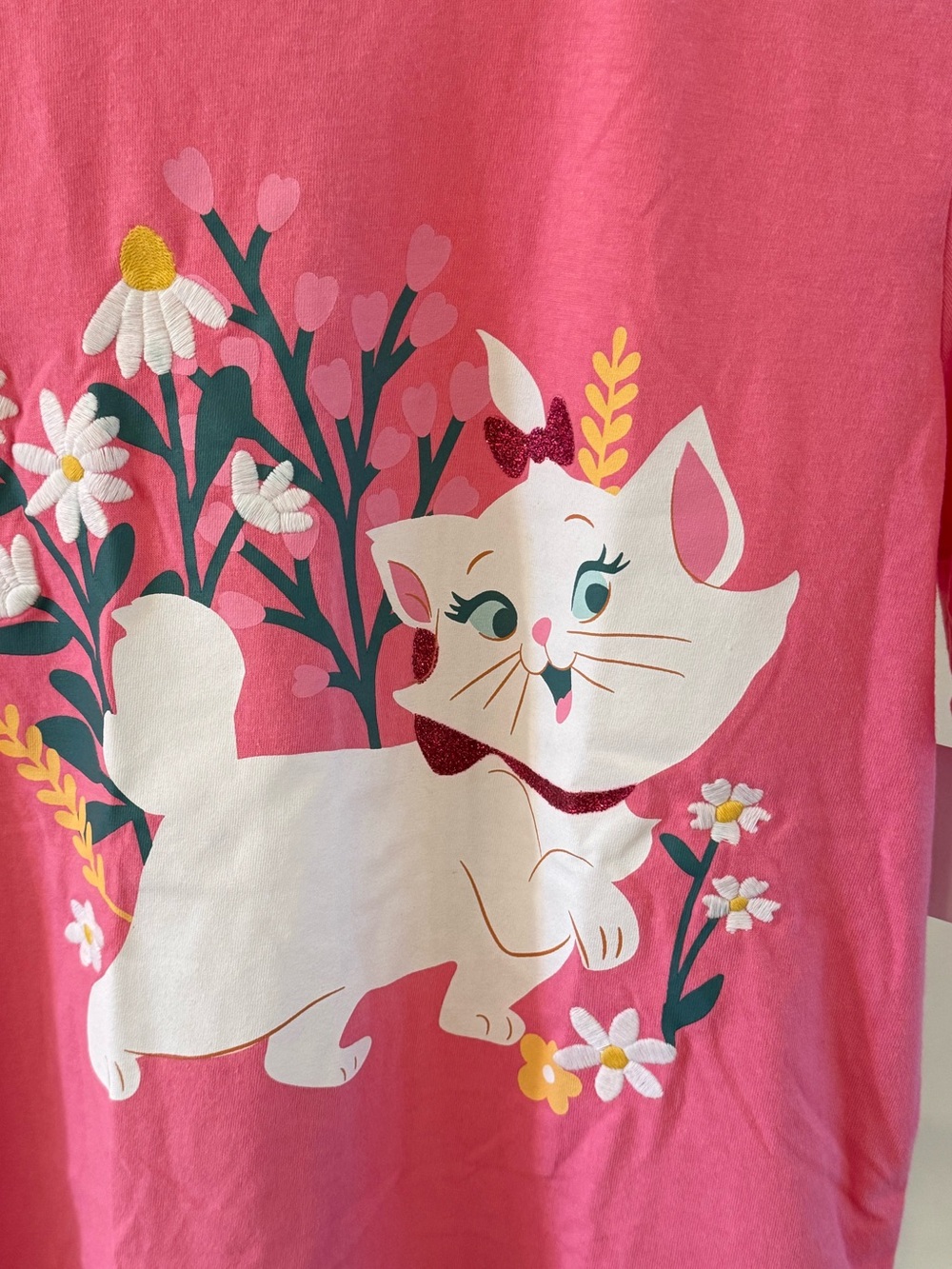 Disney Aristocats Marie Girls Graphic Tee - Picture 2 of 3